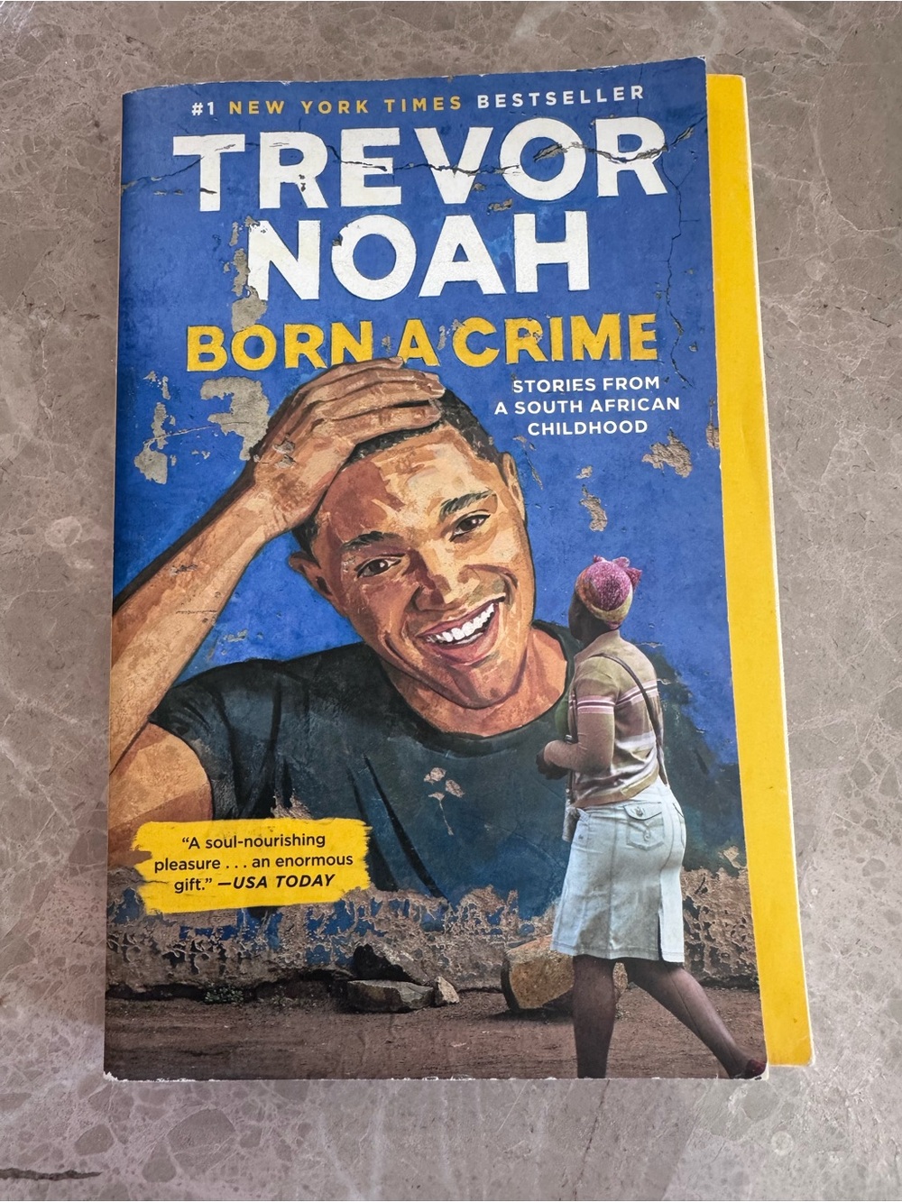 Trevor Noah Born a Crime Paperback Memoir Book Bestseller